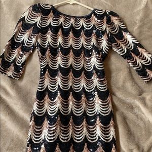 Beautiful sequined tight dress